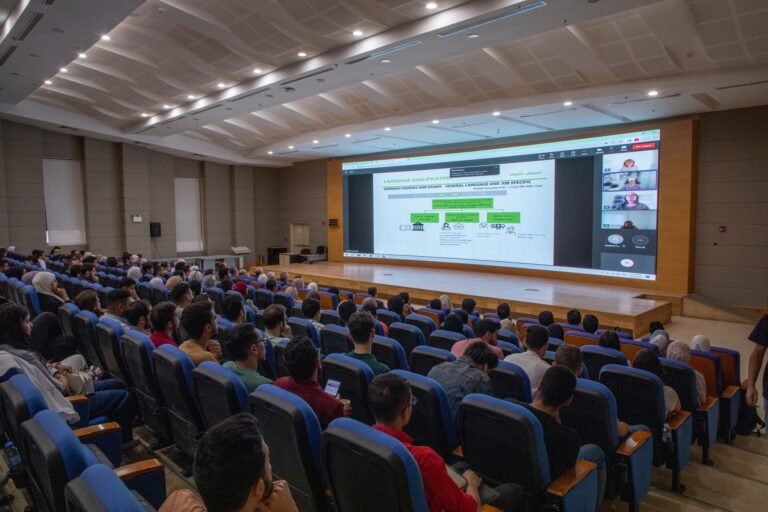 محاضرة للتعريف بفرص العمل والإقامة لخريجي كلية الطب في الجامعة الهاشمية في ألمانيا