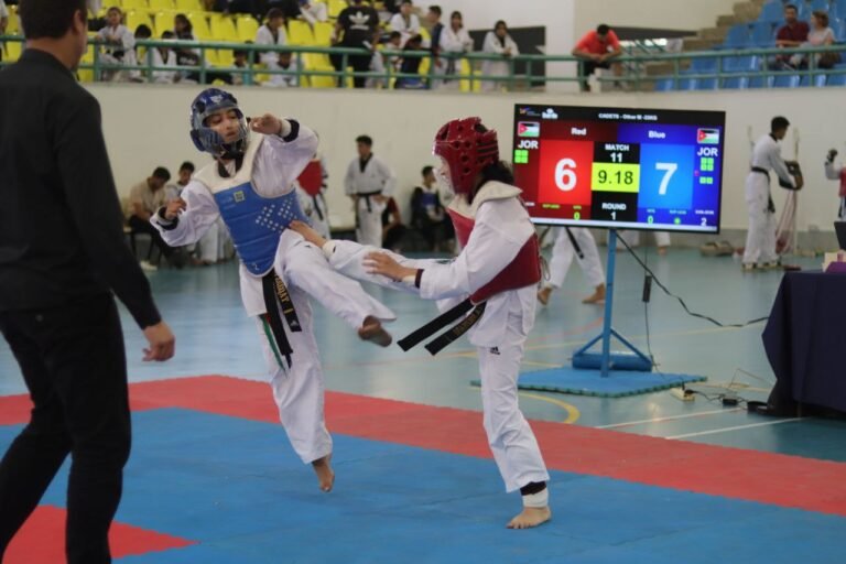 جامعة فيلادلفيا تستضيف بطولة سلسلة أكاديميات نجوم العالم للتايكواندو