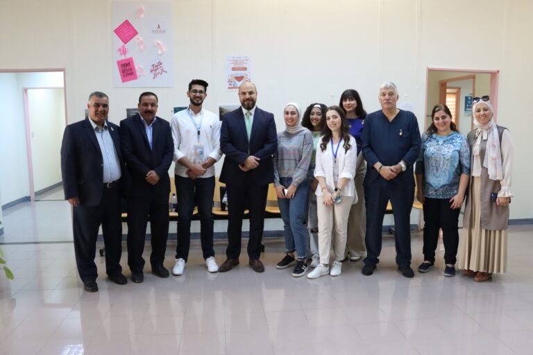 حملة للتبرع بالدم لصالح مرضى السرطان في الجامعة الألمانية الأردنية