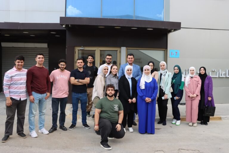 زيارة طلبة الجامعة الألمانية الأردنية إلى معمل إتقان للصناعات الدوائية