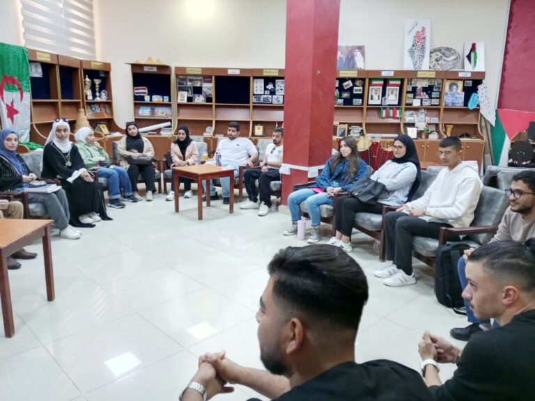 عميد شؤون الطلبة في الجامعة الهاشمية يلتقي ممثلي الطلبة الدوليين