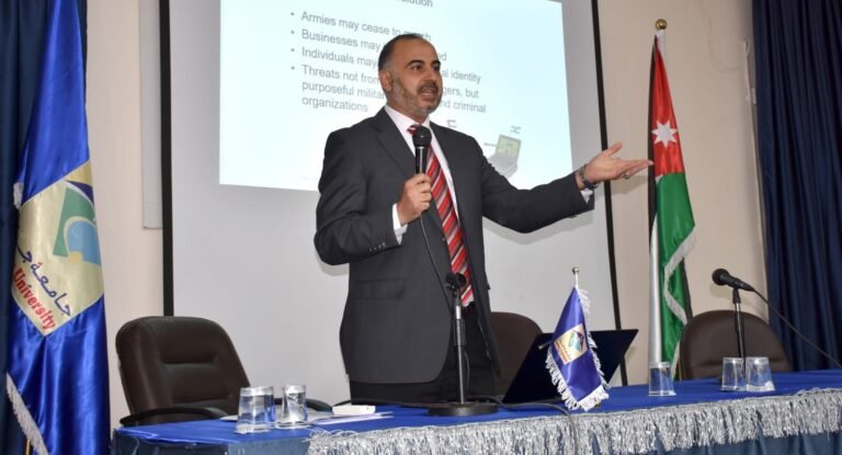 كلية العلوم وتكنولوجيا المعلومات في جامعة جدارا تعقد محاضرة تعريفية حول الأمن السيبراني