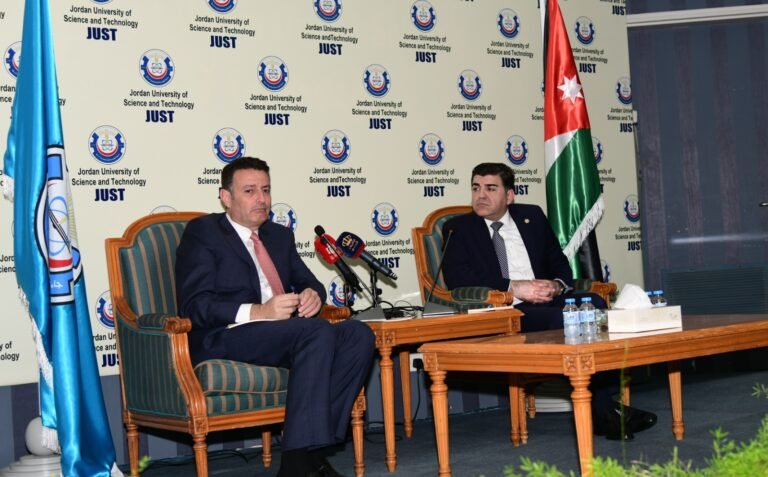 الصفدي من جامعة العلوم والتكنولوجيا: جبهتنا الداخلية قوية وثابتة خلف الملك في دفاعه عن فلسطين ونرفض أوهام التهجير وندعم صمود أهلنا في غزة