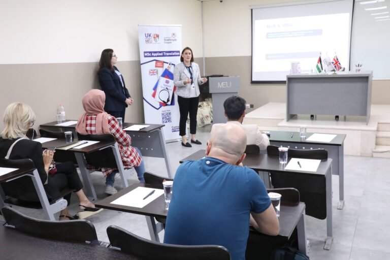 جامعتا “الشرق الأوسط” و”ستراثيكلايد” تعقدان ورش عمل حول أهمية الترجمة التطبيقية في عدة قطاعات