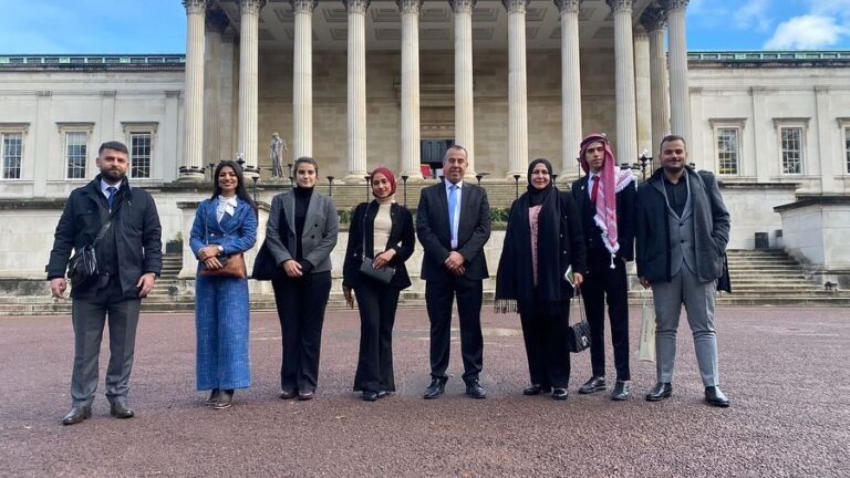 كتلة النشامى الطلابية في الجامعة الأردنية تبحث سبل التعاون مع كلية لندن الجامعية