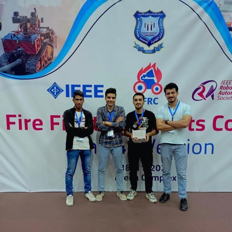 تقنية الطفيلة في المركز الثاني في مسابقة “روبوتات إطفاء الحريق”