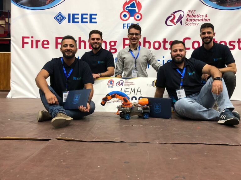 “حجاوي اليرموك” تفوز بجائزة أفضل تصميم ميكانيكي في مسابقة روبوتات إطفاء الحريق