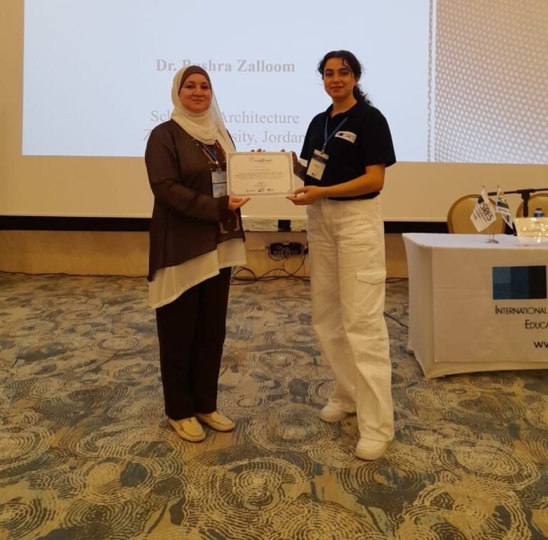 أكاديمية من جامعة الزرقاء تشارك في المؤتمر الدولي للتكنولوجيا والهندسة (ICONTES)