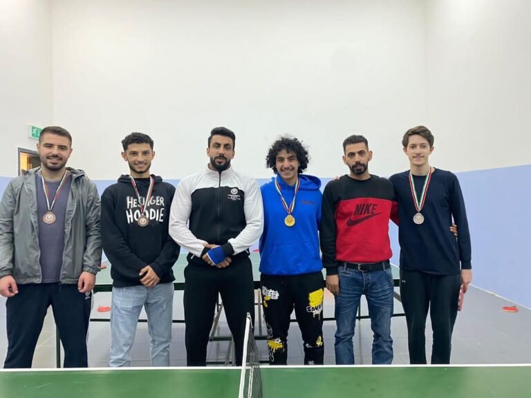 بطولة كرة الطاولة في الجامعة الأمريكية في مادبا
