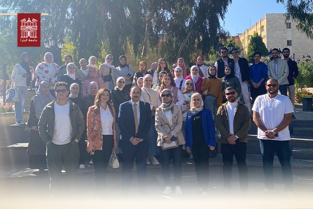 جامعة البترا تستقبل طلبة جامعة مؤتة في زيارة علمية لبيت الطين البيئي