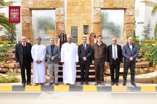 سفير سلطنة عُمان يزور جامعة البترا