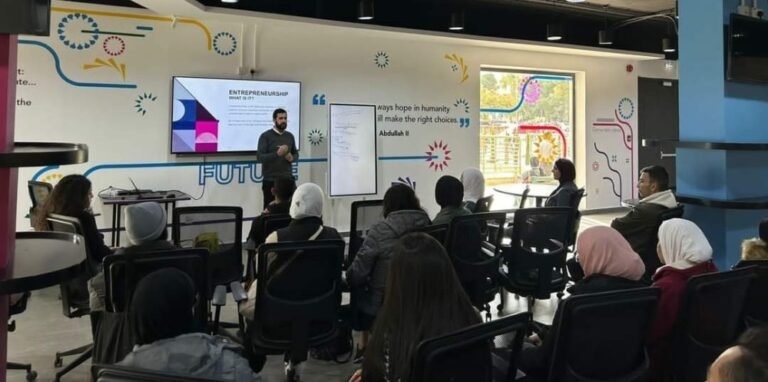 ورشه عمل بعنوان الدخل السلبي وريادة الاعمال في جامعة البلقاء التطبيقية