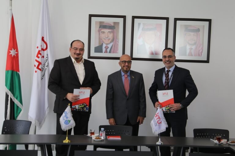 جامعة الحسين التقنيّة وشركة مياهنا تطوّقان شراكة استراتيجية