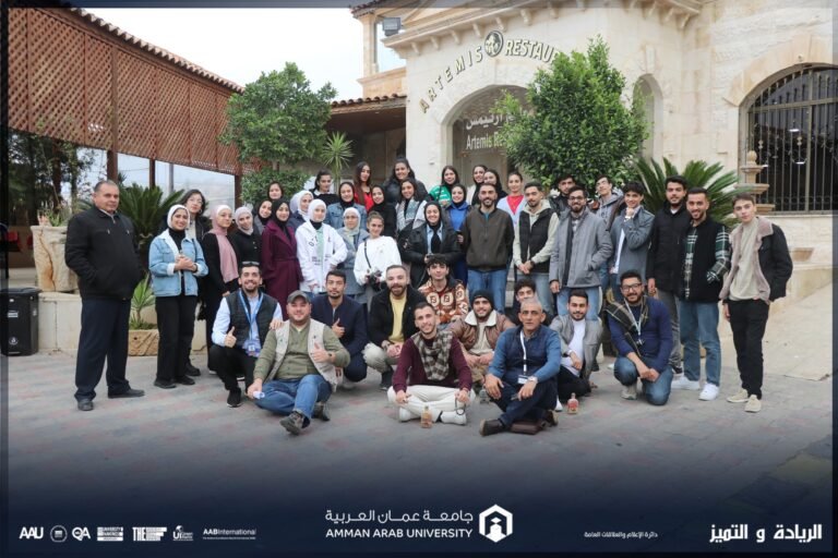 رحلة تعليمية للتعرف على المفاهيم الريادية لطلبة “عمان العربية”