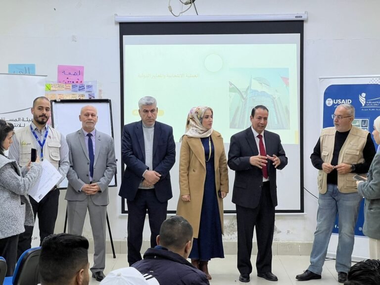 برنامج انا اشارك يعقد تمرين العملية الانتخابية بجامعة جدارا