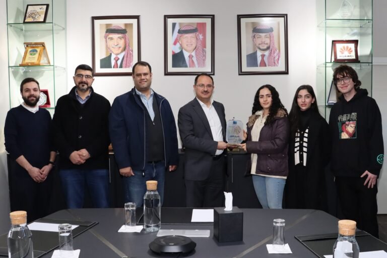 الجامعة الألمانية الأردنية بالمركز الأول في مسابقة تميز لمشاريع التخرج لعام 2023