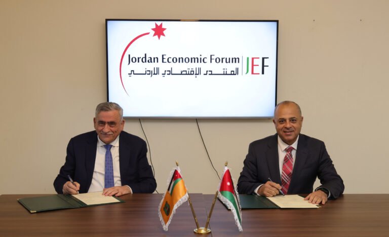 عبيدات ضيف المنتدى الاقتصادي الأردني يناقش التشاركية الفاعلة بين الأكاديميا والقطاع الخاص