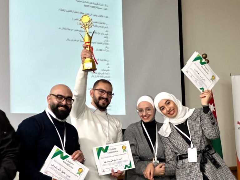 التطبيقية تتميز في مسابقة NETC بحصولها على المركزين الأول والثاني على مستوى الأردن