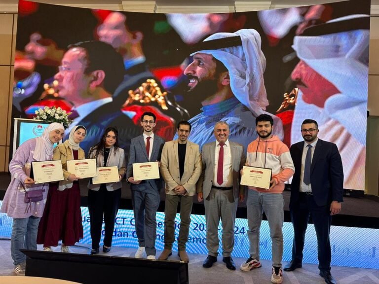 طلبة من “الأردنية” يحرزون مراكز متقدمة في مسابقة هواوي لتقنية المعلومات والاتصالات