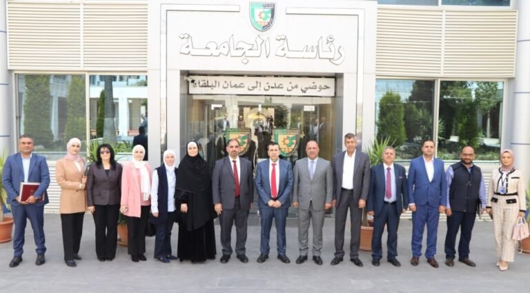 بحث سبل التعاون بين البلقاء التطبيقية وهيئة تنظيم قطاع النقل والطاقة