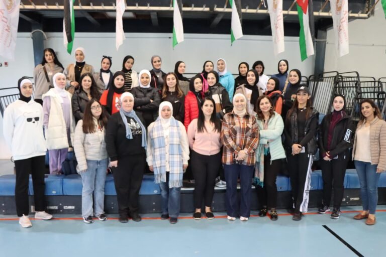 الجامعة الأمريكية في مادبا تقيم يوم رياضي ترفيهي بمناسبة يوم المرأة العالمي