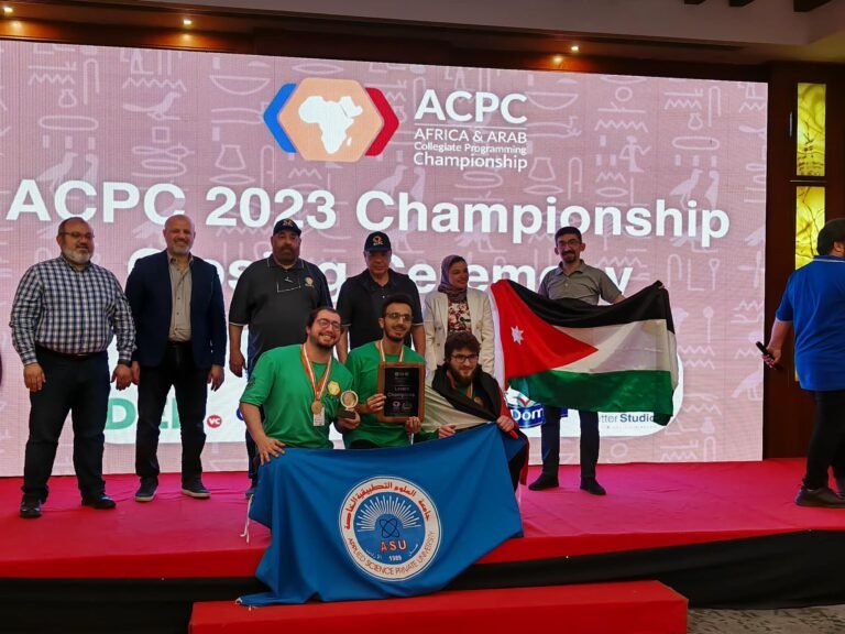 جامعة العلوم التطبيقية أبطال العرب وإفريقيا في المسابقة العربية الإفريقية للبرمجة ويتأهلون للمسابقة العالمية
