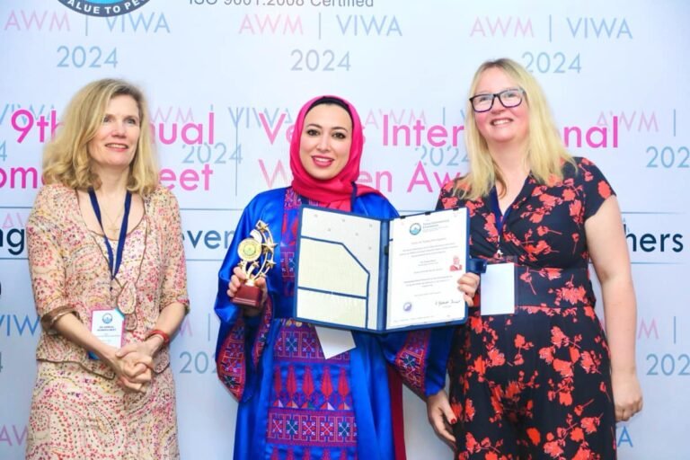 الدكتورة ياسمين مراد من “هندسة الأردنية” تحصل على جائزة مؤسّسة فينوس الدولية للباحثة المتميزة للعام 2024