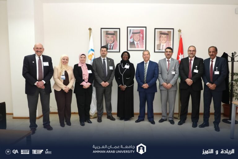 “عمان العربية” تستقبل وفد الخبراء الممثل لمجلس الاعتماد الأمريكي لتعليم الصيدلة