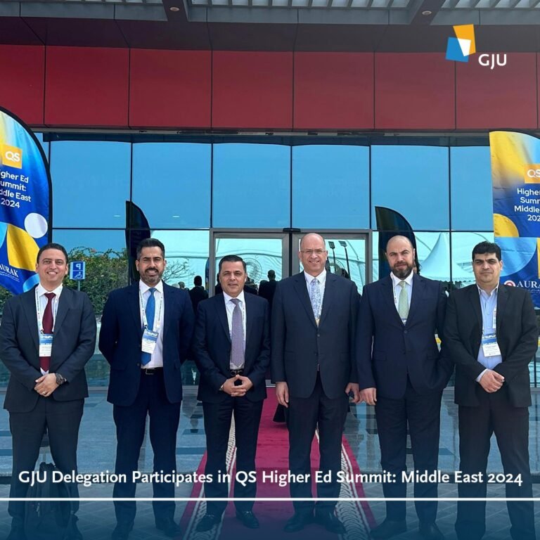 الجامعة الألمانية الأردنية تشارك في قمة QS للتعليم العالي في الشرق الأوسط 2024