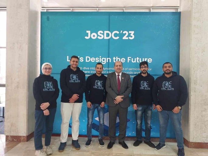 الجامعة الهاشمية تحقق المركز الأول في المسابقة الوطنية لتصميم الشرائح الإلكترونية وأشباه الموصلات JoSDC