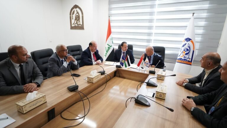 اتفاقية تعاون علمي واكاديمي بين جامعتي جدارا والنور في الموصل