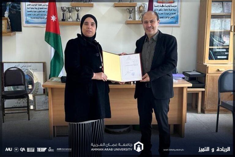 اعمال “عمان العربية” تنفذ دورة تدريبية بعنوان الإبداع وريادة الأعمال لمدرسة الفحيص الثانوية للبنات