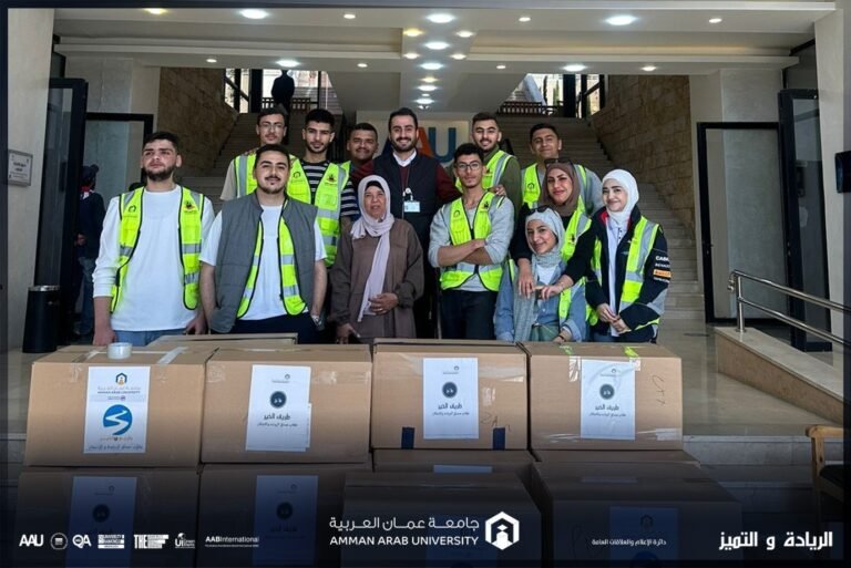“عمان العربية” تعزز أهداف التنمية المستدامة من خلال مبادرة “طريق الخير”