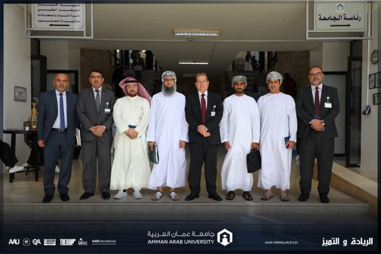 وفد التعليم العالي العُماني يطلع على إنجازات “عمان العربية” ويتطلع لتعزيز التعاون الأكاديمي