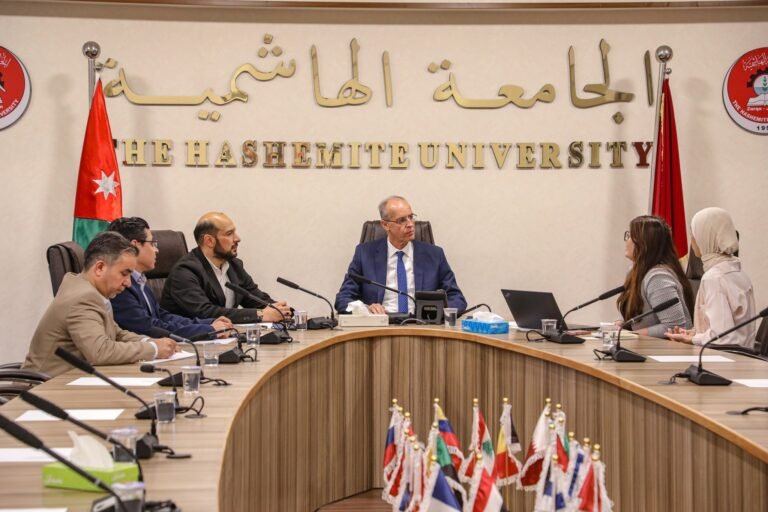 الجامعة الهاشمية و”آيركس” يبحثان التدريب على برامج القيادة الأكاديمية