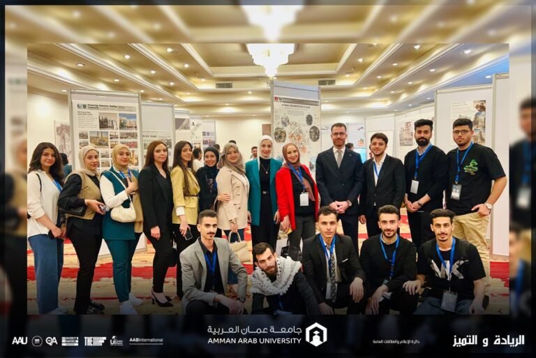هندسة “عمان العربية” تشارك في فعاليات المؤتمر المعماري الأردني الدولي السابع