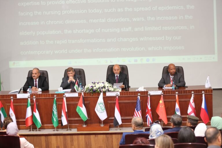 انطلاق مؤتمر التمريض الدولي الأول في جامعة الزيتونه تحت عنوان إتجاهات في التمريض