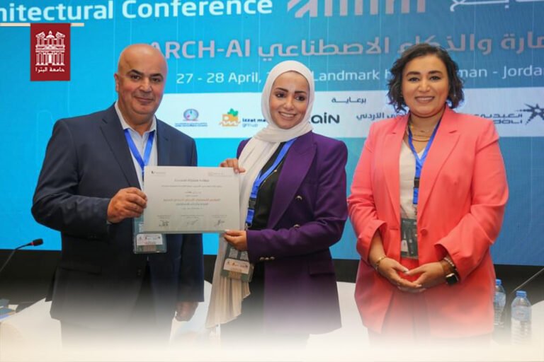 هندسة العمارة من جامعة البترا تشارك في أعمال المؤتمر المعماري الأردني الدولي السابع