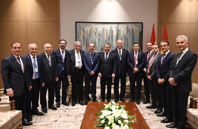 رئيس حكومة إقليم كردستان العراق يلتقي الوفد الأردني المشارك في أعمال ملتقى وأسبوع التعليم العالي الأردني الكردستاني 2024
