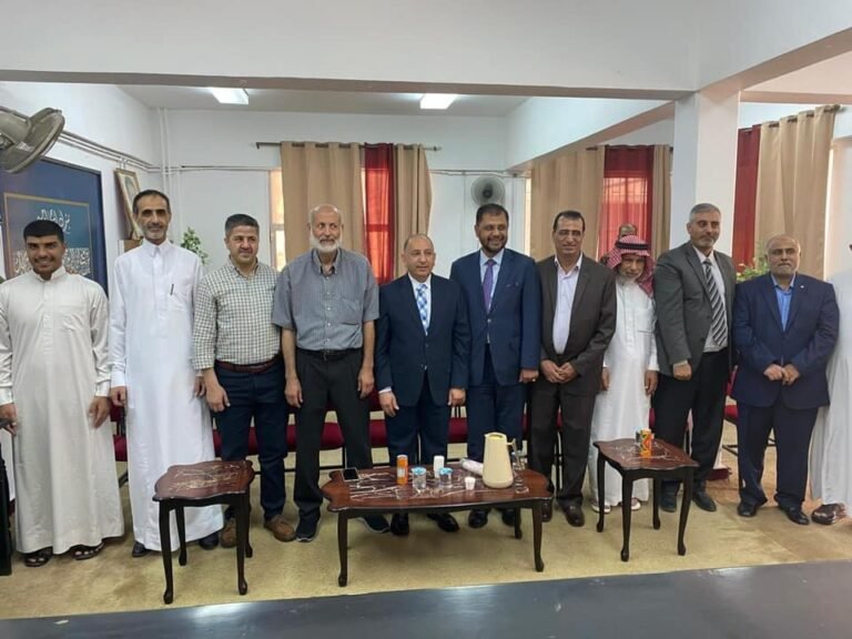 نصير يودع بعثة حج جامعة آل البيت إلى الديار المقدسة