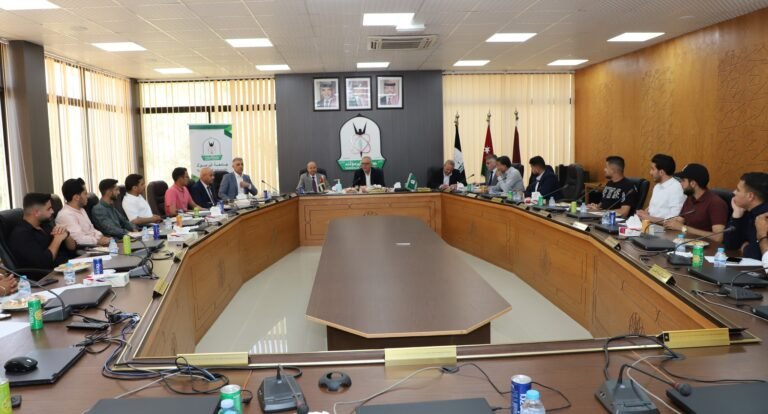 مسّاد يلتقي الهيئة الإدارية لاتحاد الطلبة.. ويؤكد أهمية التشاركية وتنفيذ برامج نوعية تخدم “اليرموك” والمجتمع