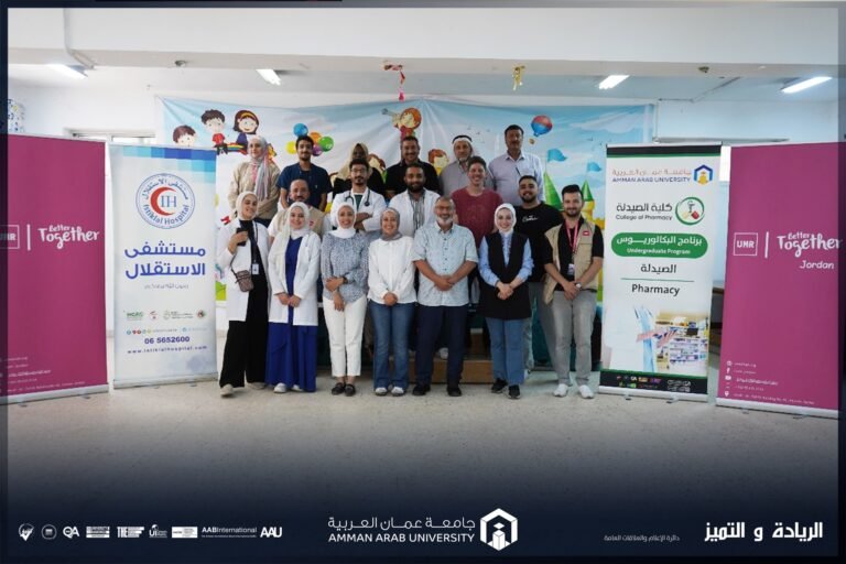 صيدلة “عمان العربية” تنظم يومًا طبيًا مجانيًا في محافظة جرش