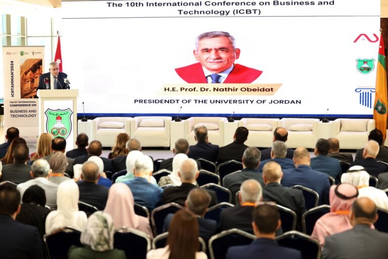 “الأردنية” تفتتح أعمال المؤتمر الدولي المشترك للأعمال والتكنولوجيا (ICBT)