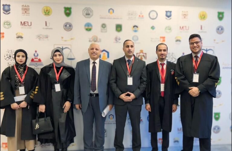 حقوق جرش تحصد جائزة المركز الأول في أفضل مرافعة خطية في مسابقة المحاكمة الصورية