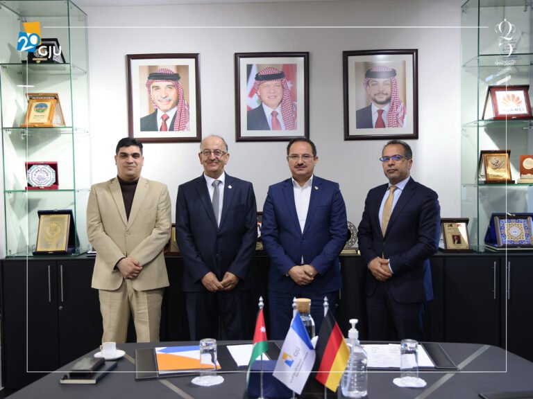 رئيس كلية الكويت للعلوم والتكنولوجيا يزور الجامعة الألمانية الأردنية لتعزيز التعاون الأكاديمي