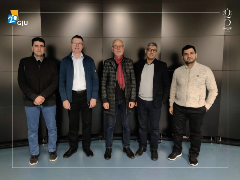 وفد من الجامعة الألمانية الأردنية يزور جامعة بون راين زيغ