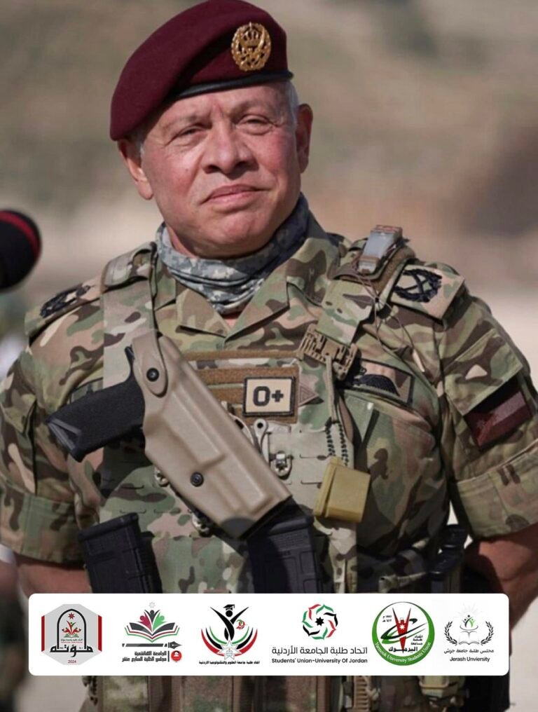 “اتحاد طلبة الجامعات الأردنية:عهدٌ بالوفاء لجهود جلالة الملك عبدالله الثاني في نصرة فلسطين”