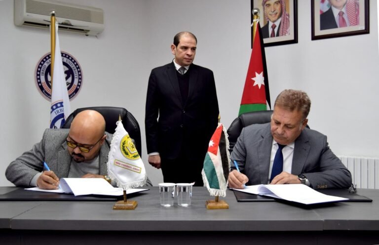 جامعة إربد الأهلية تُوقع مُذكرة تفاهم مع مركز الرؤيا للتأهيل والعلاج الوظيفي