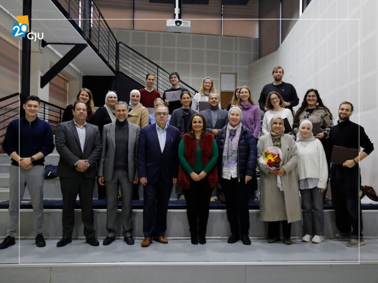 الجامعة الألمانية الأردنية تحتفل بتخريج طلبة برنامج اللغة والثقافة العربية