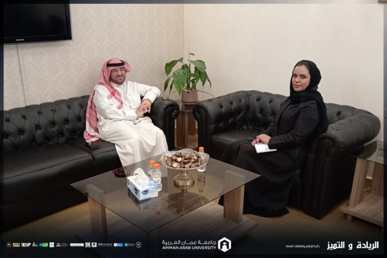 الدكتور العتيبي من “عمان العربية” يزور سفارة مملكة البحرين في الأردن